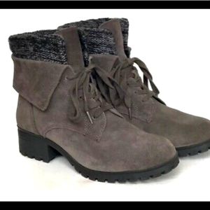 Lucky Brand Suede Leather Chunky Sole Heylie

Boot